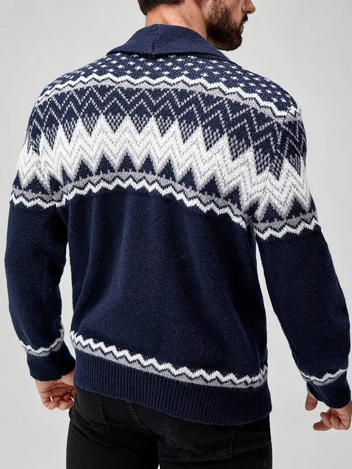 Men's Knitted Cardigan