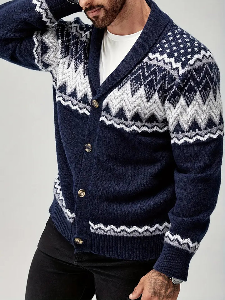 Men's Knitted Cardigan