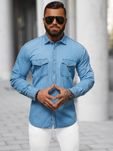 Men's Denim Shirt