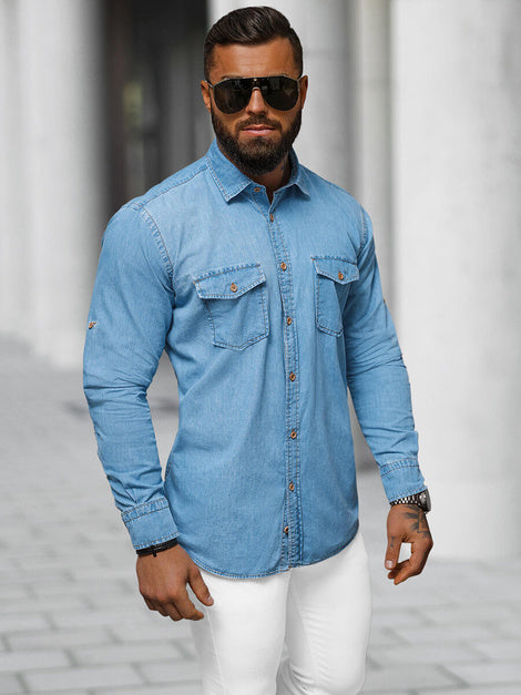 Men's Denim Shirt