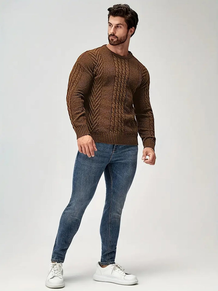 Men's Casual Knitted Sweater